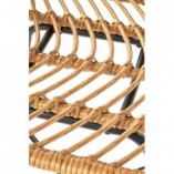 Hoker rattanowy Halmar H-97 | Naturalny, wygodny, do kuchni i baru