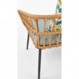 Sofa rattanowa Halmar 140cm | Komfortowy wypoczynek w ogrodzie
