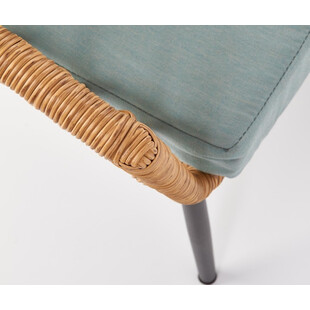 Sofa rattanowa Halmar 140cm | Komfortowy wypoczynek w ogrodzie