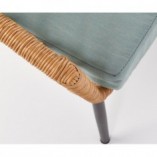 Sofa rattanowa Halmar 140cm | Komfortowy wypoczynek w ogrodzie