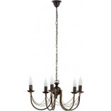 Żyrandol Vintage Ares | Nowodvorski - 50cm, Brązowy