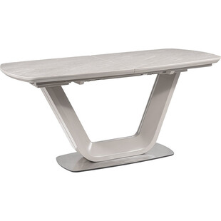 Stół rozkładany Armani Ceramic Signal | Szary marmur 160x90