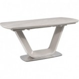 Stół rozkładany Armani Ceramic Signal | Szary marmur 160x90