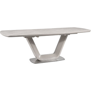 Stół rozkładany Armani Ceramic Signal | Szary marmur 160x90