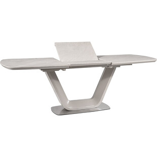 Stół rozkładany Armani Ceramic Signal | Szary marmur 160x90