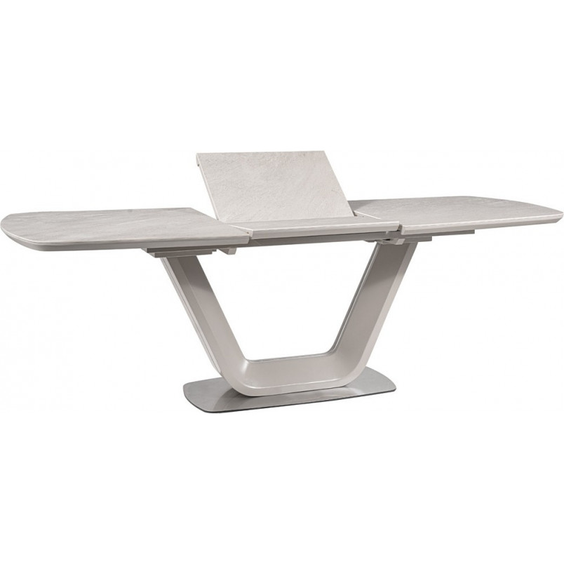 Stół rozkładany Armani Ceramic Signal | Szary marmur 160x90