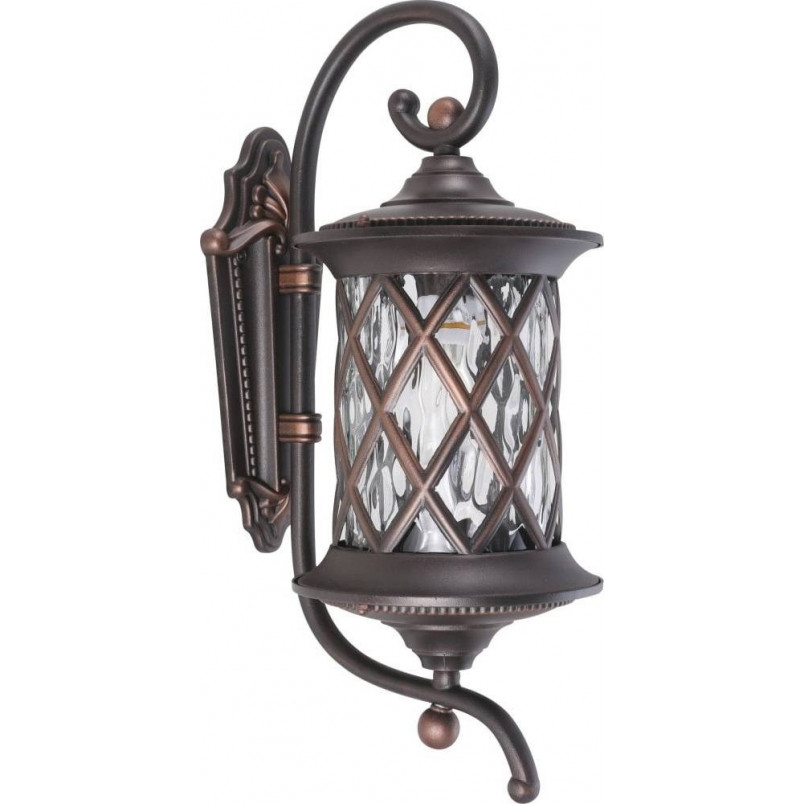 Kinkiet zewnętrzny retro Lantern brązowy | Nowodvorski
