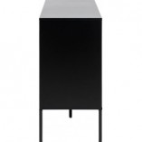 Komoda industrialna Actona Seaford 120cm | Dąb/Czarny