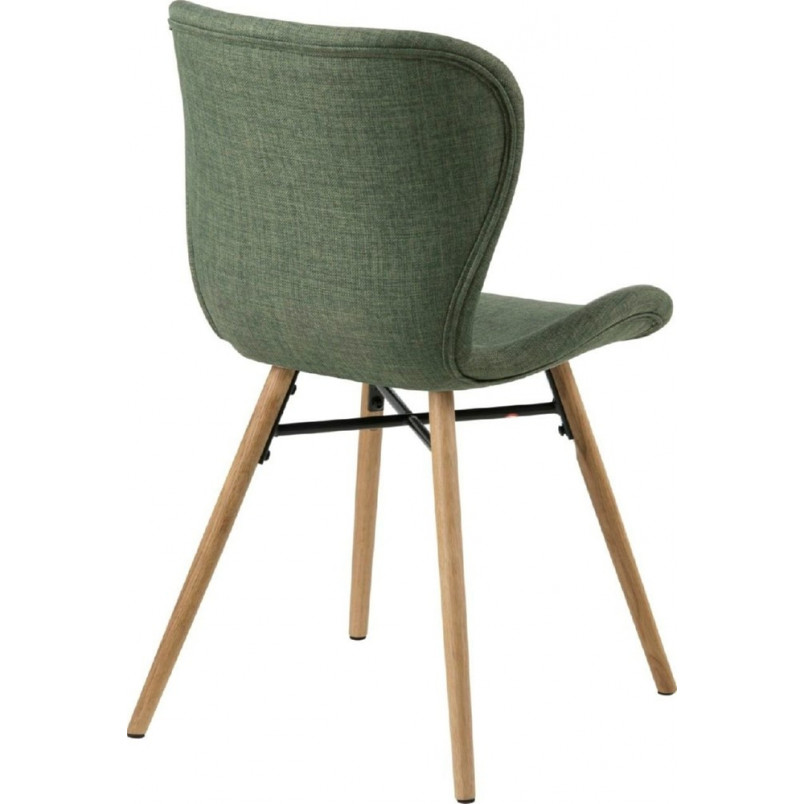 Krzesło Actona Batilda Zielone - Skandynawski Design