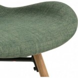 Krzesło Actona Batilda Zielone - Skandynawski Design