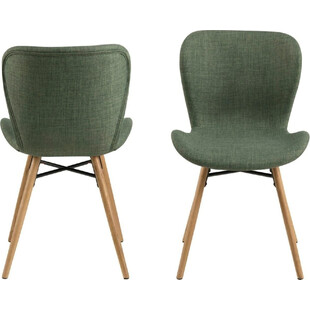 Krzesło Actona Batilda Zielone - Skandynawski Design