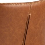 Krzesło Actona Batilda Retro - Brąz/Czarny | Elegancki Design
