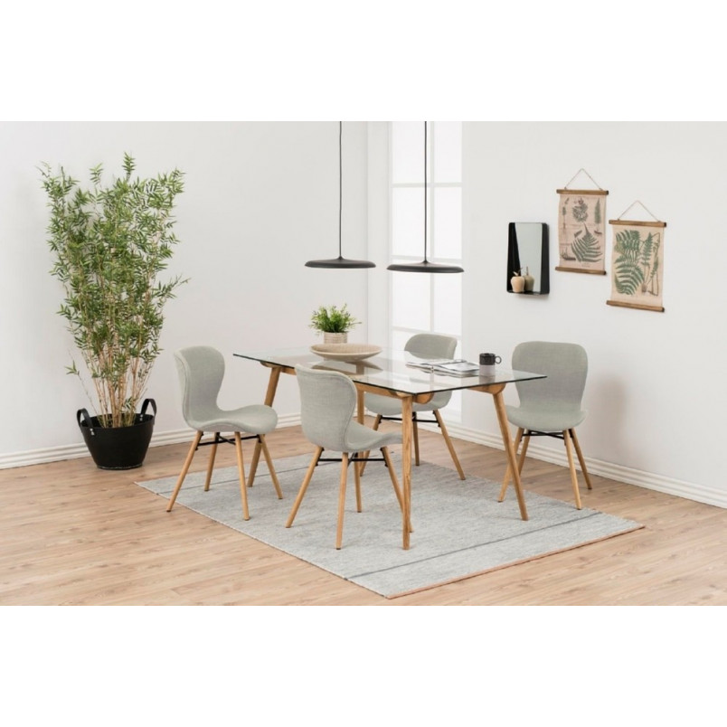 Krzesło Actona Batilda Beżowe - Skandynawski Design