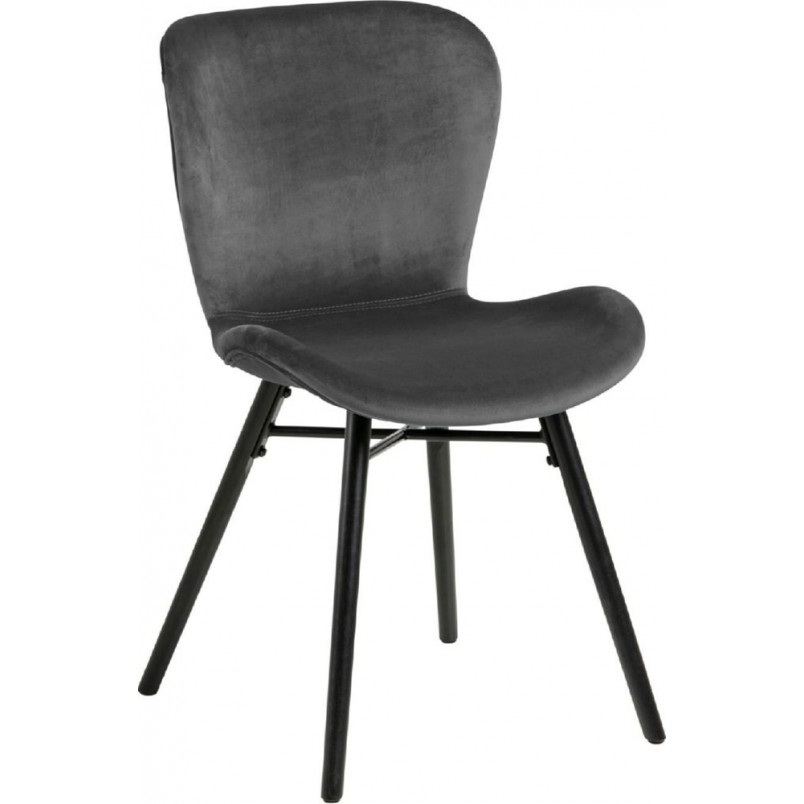 Krzesło welurowe Actona Batilda - Elegancki design, Komfort |