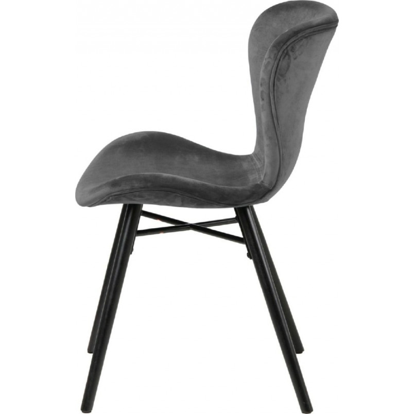 Krzesło welurowe Actona Batilda - Elegancki design, Komfort |