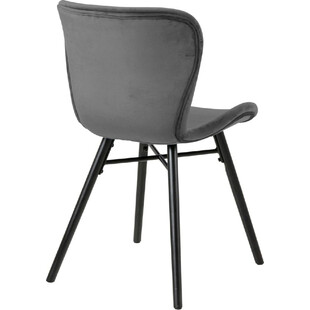 Krzesło welurowe Actona Batilda - Elegancki design, Komfort |