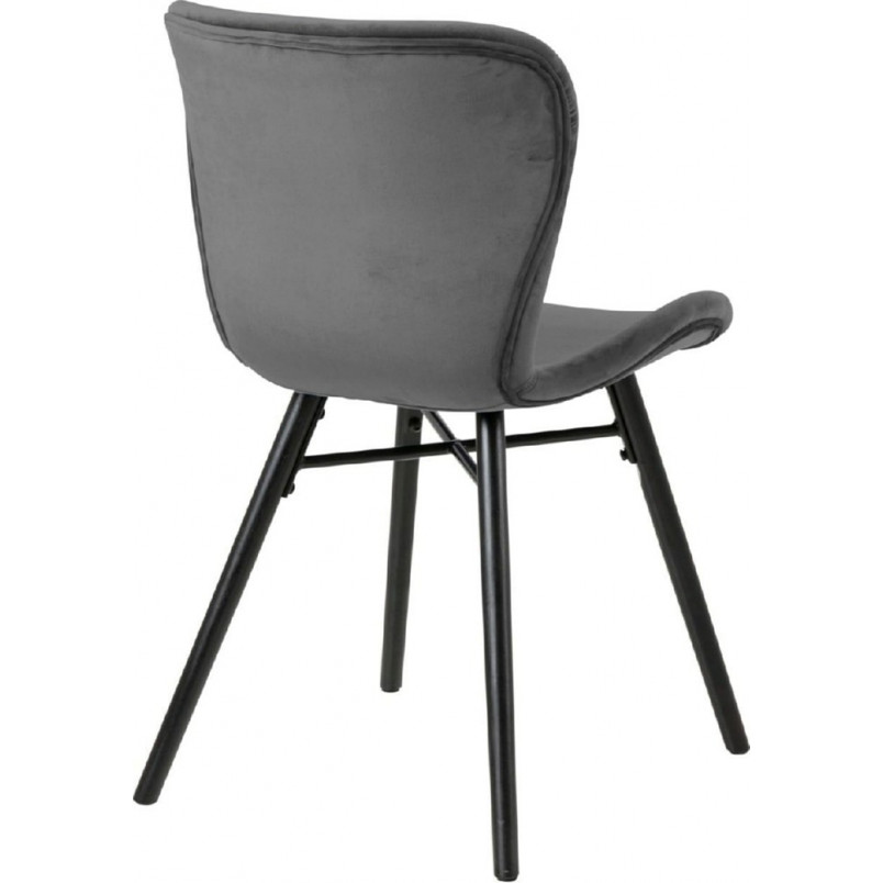 Krzesło welurowe Actona Batilda - Elegancki design, Komfort |