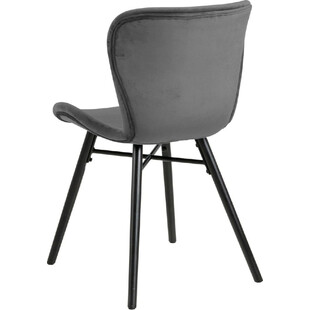 Krzesło welurowe Actona Batilda - Elegancki design, Komfort |
