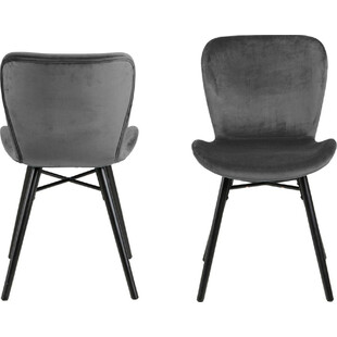 Krzesło welurowe Actona Batilda - Elegancki design, Komfort |