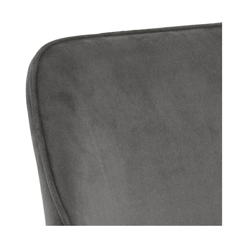Krzesło Actona Ranja - Elegancki design | Szare, z podłokietnikami