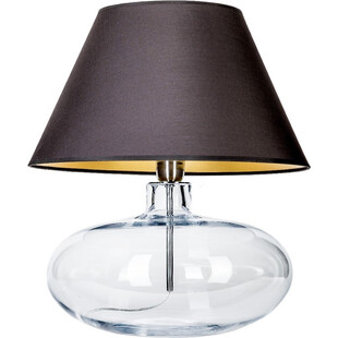 Lampa stołowa czarna Stockholm - 4Concept | Eleganckie oświetlenie