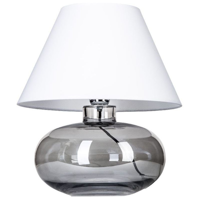 Lampa stołowa Bergen biało-czarna | 4Concept - Eleganckie oświetlenie