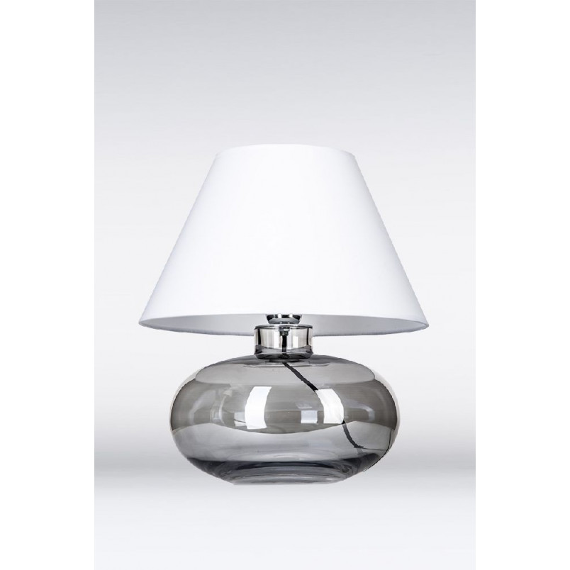 Lampa stołowa Bergen biało-czarna | 4Concept - Eleganckie oświetlenie