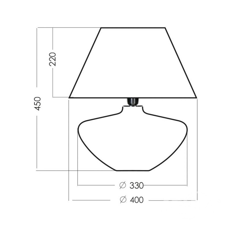 Lampa stołowa Madrid Green | 4Concept - Stylowe oświetlenie