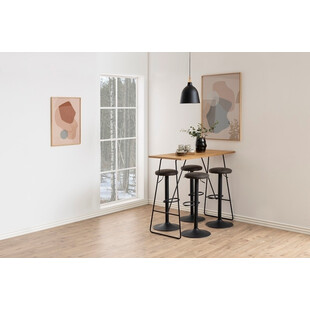 Hoker welurowy Actona Finch - antracyt | Komfort i styl