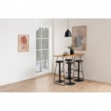 Hoker welurowy Actona Finch - antracyt | Komfort i styl