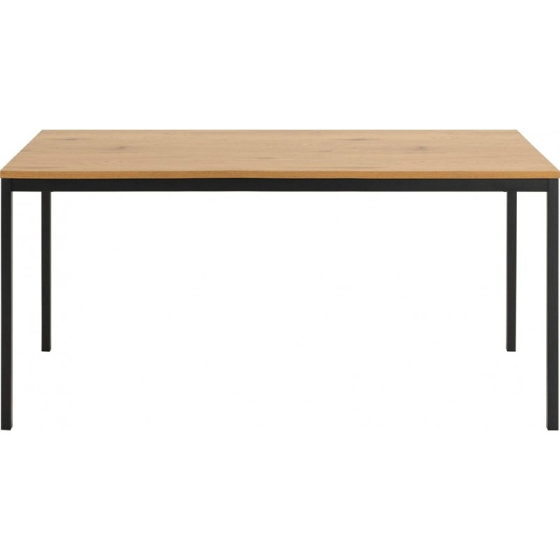 Stół industrialny Actona Seaford 160x80 | Dąb Czarny