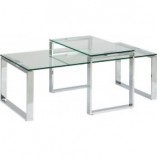 Zestaw stolików szklanych Katrine Actona - Elegancki design