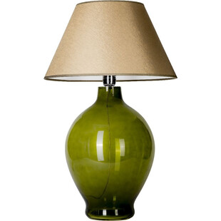 Lampa stołowa szklana Genova | 4Concept - Złoty design