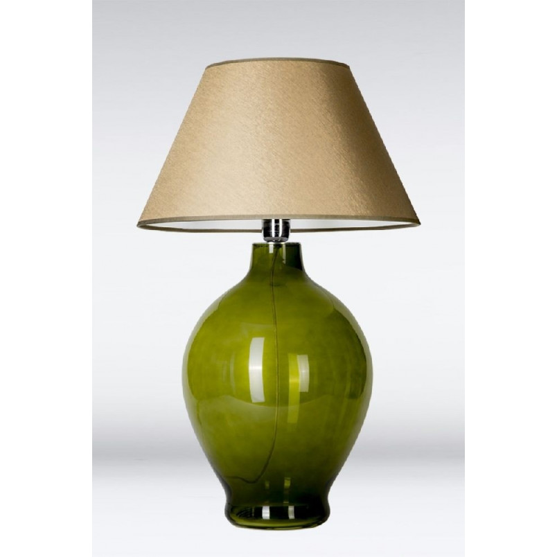 Lampa stołowa szklana Genova | 4Concept - Złoty design