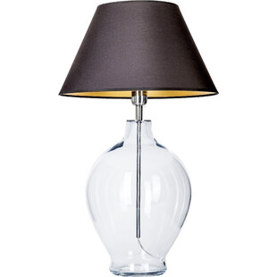 Lampa stołowa Capri czarna - 4Concept | Eleganckie oświetlenie