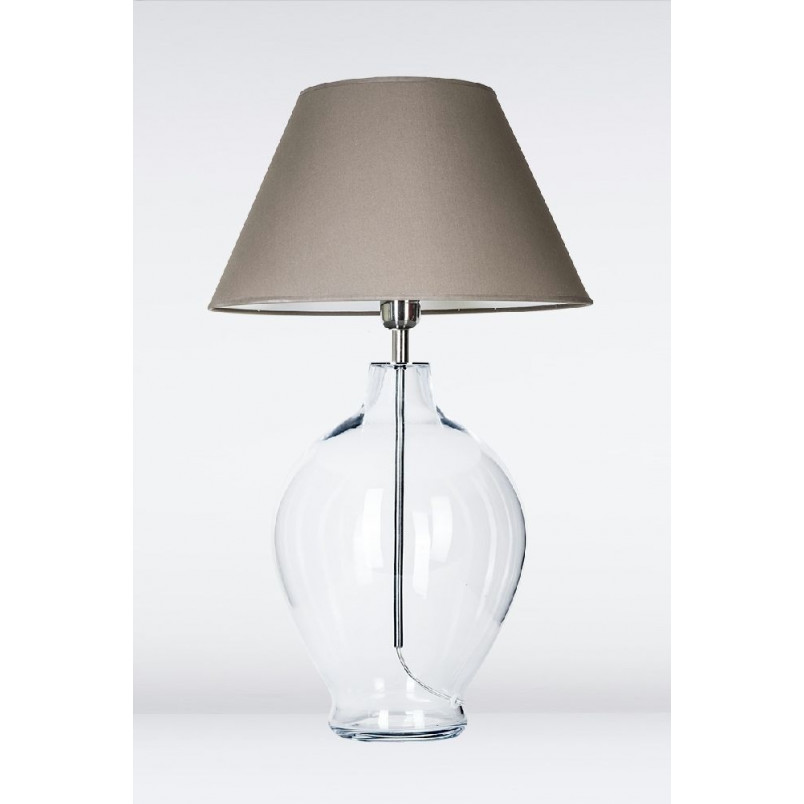 Lampa stołowa Capri szara | 4Concept - Elegancki design