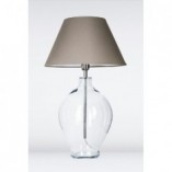 Lampa stołowa Capri szara | 4Concept - Elegancki design