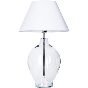 Lampa stołowa Capri biała - 4Concept | Elegancki design