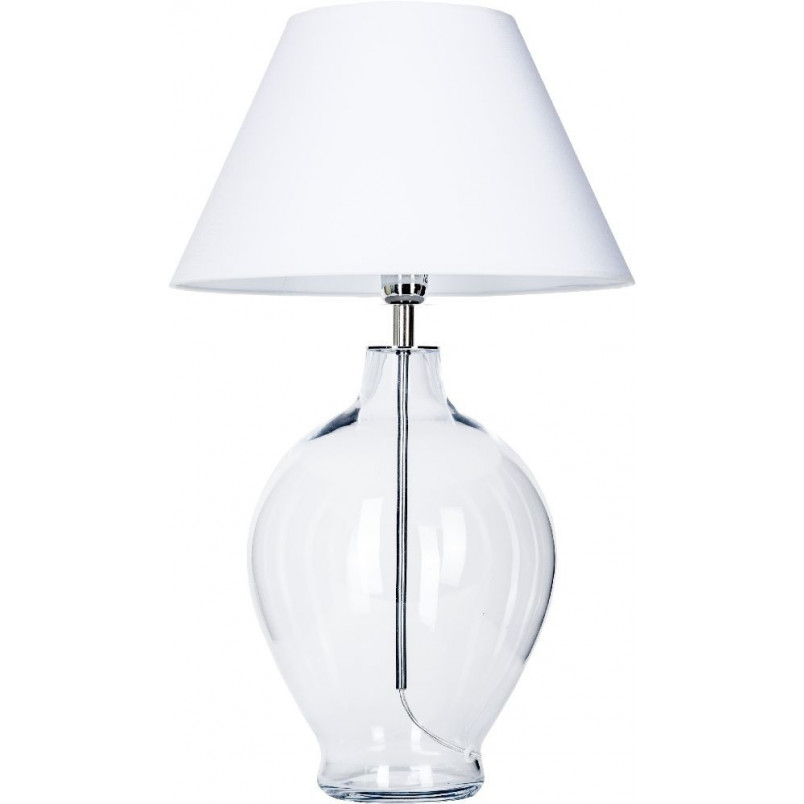 Lampa stołowa Capri biała - 4Concept | Elegancki design