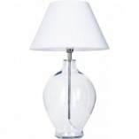 Lampa stołowa Capri biała - 4Concept | Elegancki design