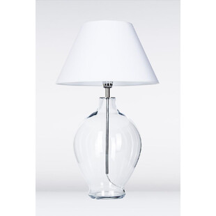 Lampa stołowa Capri biała - 4Concept | Elegancki design