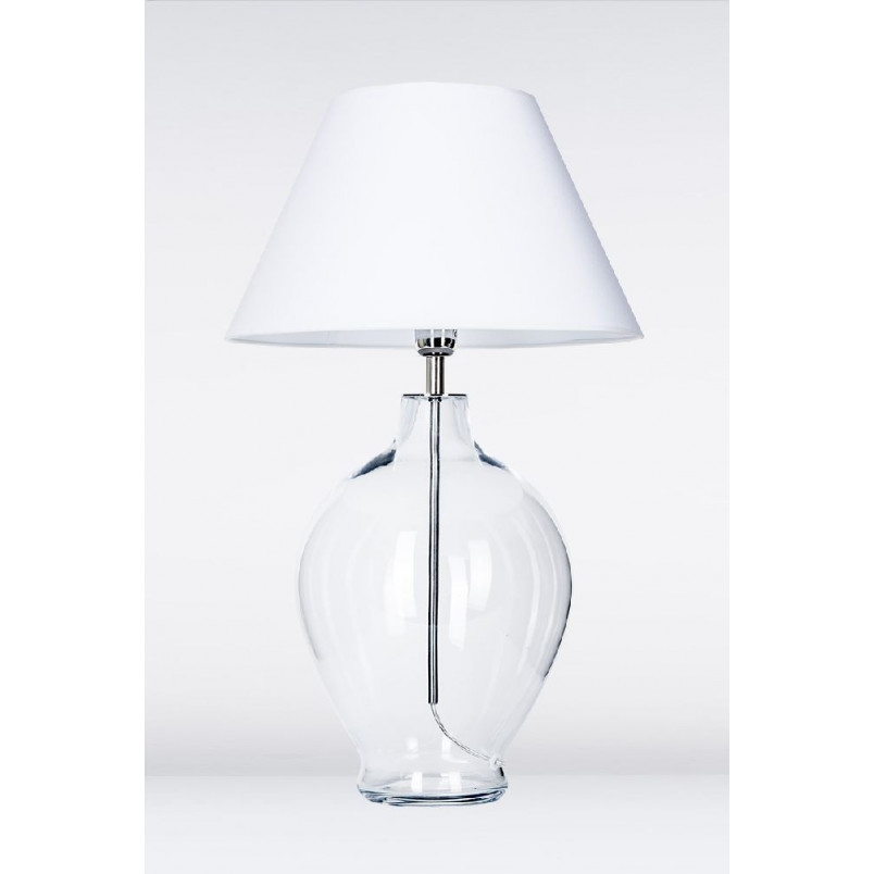 Lampa stołowa Capri biała - 4Concept | Elegancki design