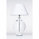 Lampa stołowa Capri biała - 4Concept | Elegancki design