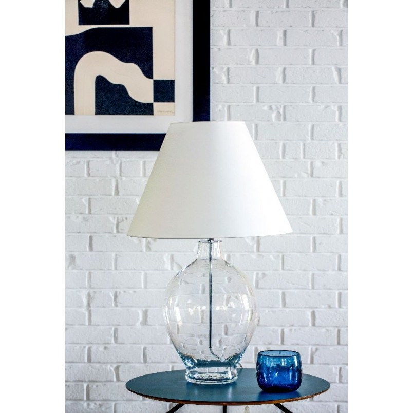 Lampa stołowa Capri biała - 4Concept | Elegancki design