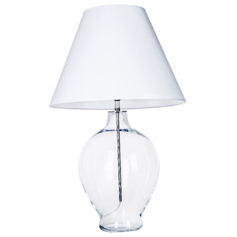 Lampa stołowa Capri biała | 4Concept - Eleganckie oświetlenie