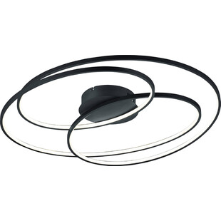 Plafon sufitowy nowoczesny Gale 80 Led Czarny marki Trio