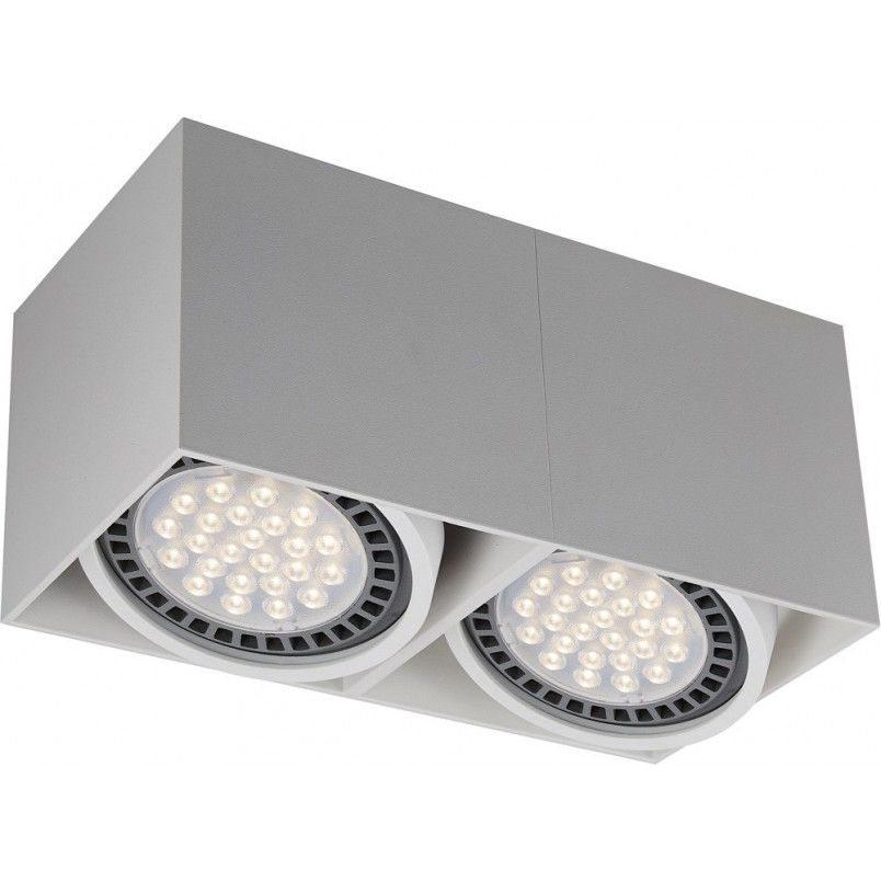 Lampa spot Box biała ZumaLine | Nowoczesne oświetlenie