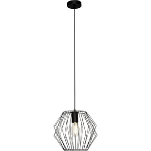 Lampa Wisząca Loft Noris - Czarna, Metalowa | Brilliant