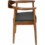 Krzesło drewniane President | Brązowe D2.Design - Komfort i styl