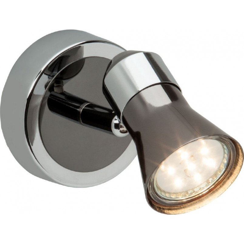 Kinkiet Jupp LED Brilliant | Nowoczesny design, Chrom/Czarny